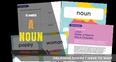 Is Dinner a Noun? Exploring the Role of Meals in Grammar