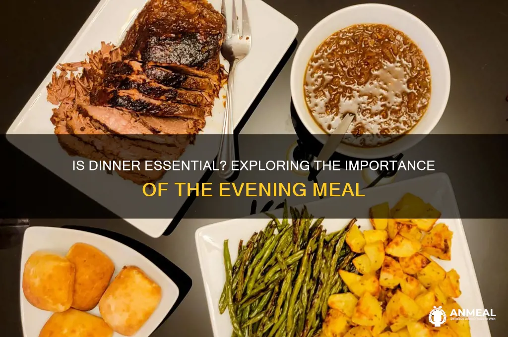 is dinner an important meal