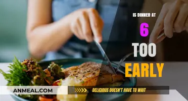 Is 6 PM Dinner Too Early? Exploring Meal Timing Preferences
