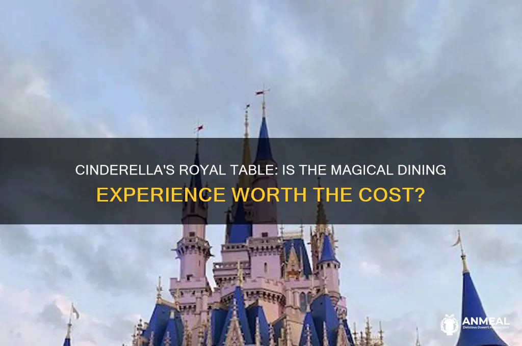 is dinner at cinderella