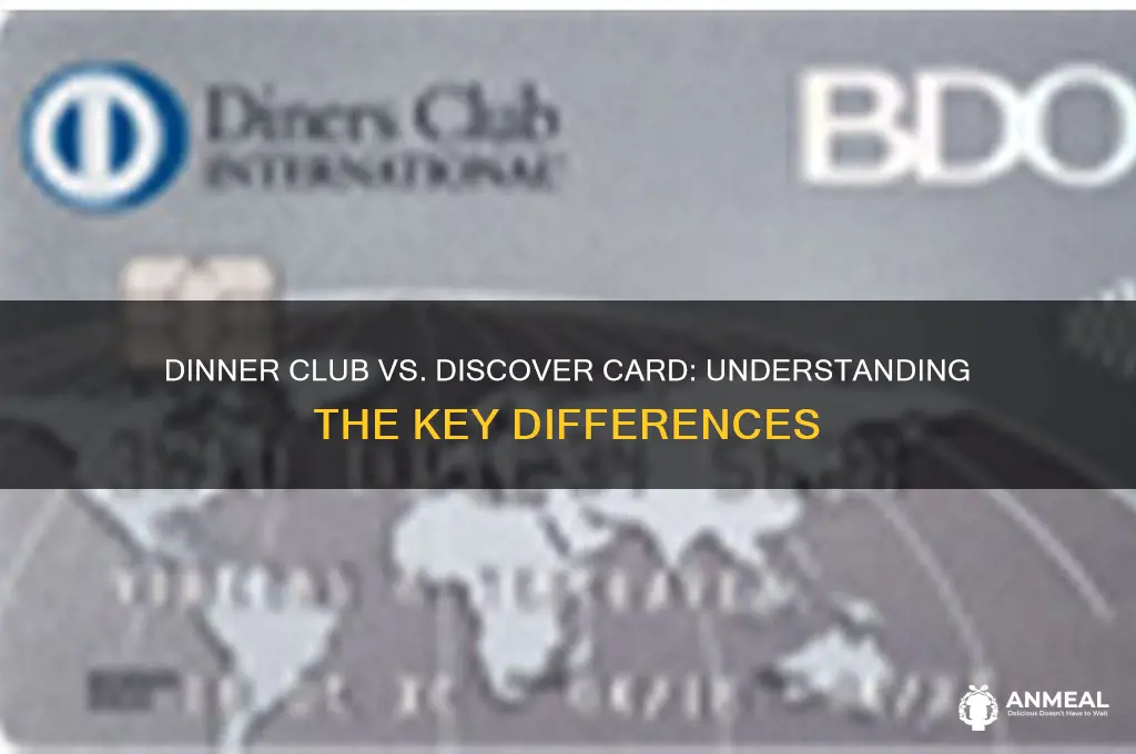is dinner club the saame with discover card
