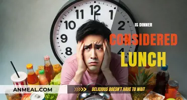 Is Dinner Considered Lunch? Debunking Meal Time Confusion