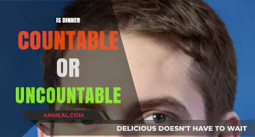 Is Dinner Countable or Uncountable? Exploring the Grammar of Meals