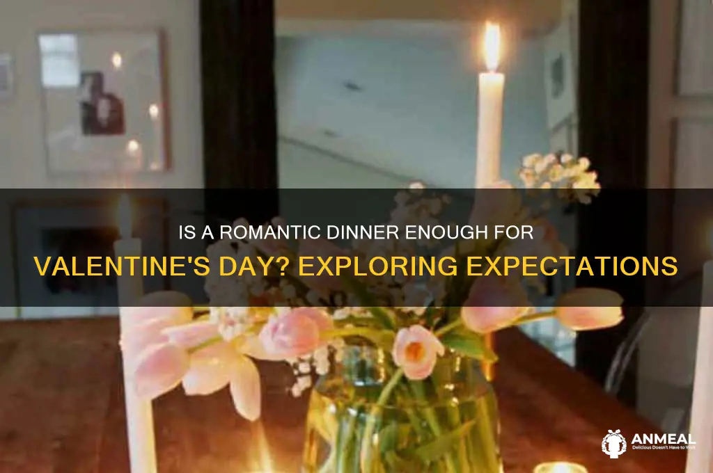 is dinner enough for valentines day
