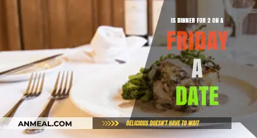 Is Friday Dinner for Two a Date or Just Friends?