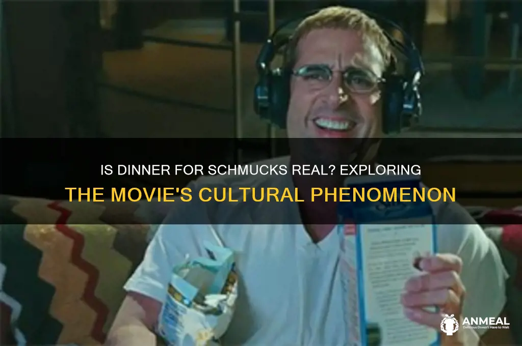 is dinner for schmucks a real thing