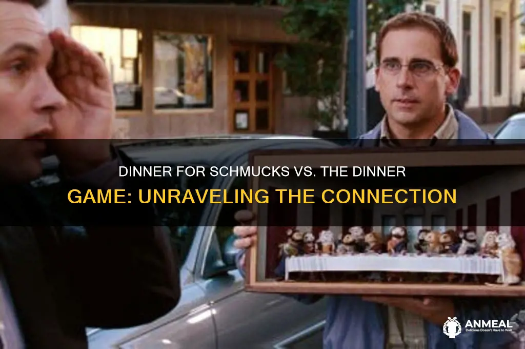 is dinner for schmucks based on the dinner game