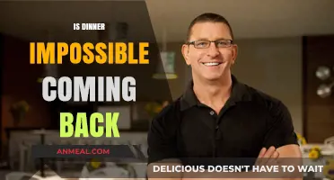 Is Dinner Impossible Returning? Exploring the Revival Possibilities