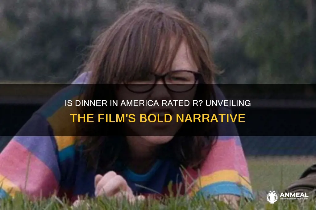 is dinner in america rated r