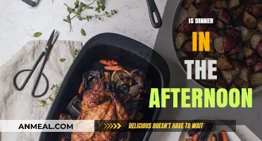 Afternoon Dining: Redefining Dinner Time Traditions and Cultural Norms