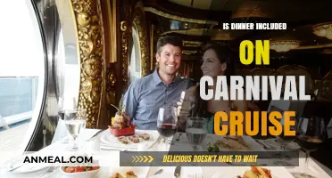Carnival Cruise Dining: Does Your Fare Include Dinner?