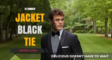 Is a Dinner Jacket Black Tie? Decoding Formal Wear Etiquette