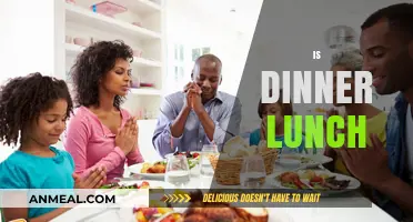 Exploring the Blurred Lines: Is Dinner Just a Late Lunch?