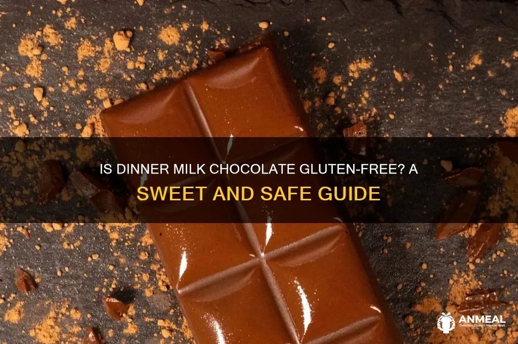 is dinner milk chocolate glenn free