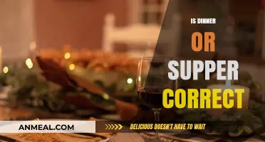 Dinner vs. Supper: Which Term is Correct for Your Evening Meal?
