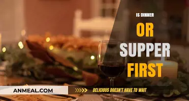 Dinner or Supper: Which Meal Comes First in Tradition?