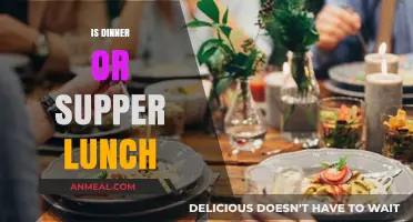 Dinner vs. Supper: Unraveling the Lunch Confusion Once and For All