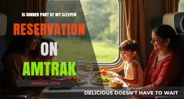Amtrak Sleeper Reservations: Does Your Ticket Include Dinner?