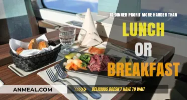 Dinner Profits: Why Evening Earnings Outpace Breakfast and Lunch Challenges
