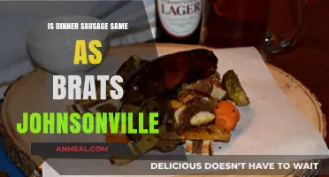Dinner Sausage vs. Johnsonville Brats: Are They the Same?