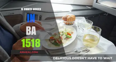 Is Dinner Served in BA 1518? Exploring the In-Flight Experience