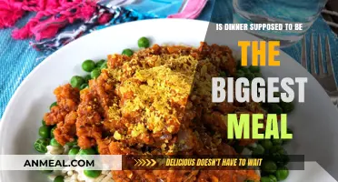 Is Dinner the Biggest Meal? Debunking Common Eating Myths