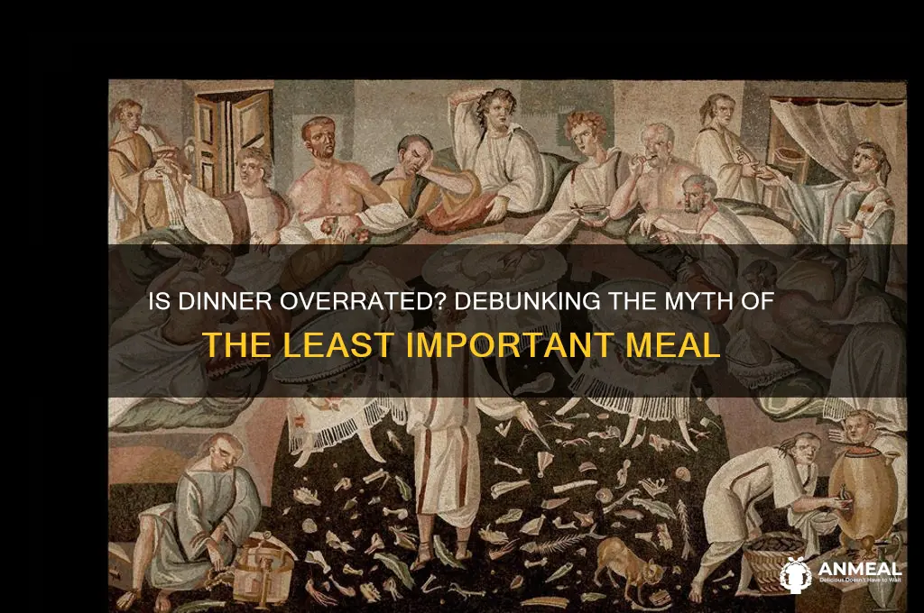 is dinner the least important meal