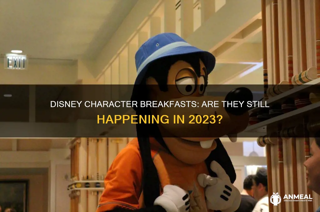 is disney doing character breakfast
