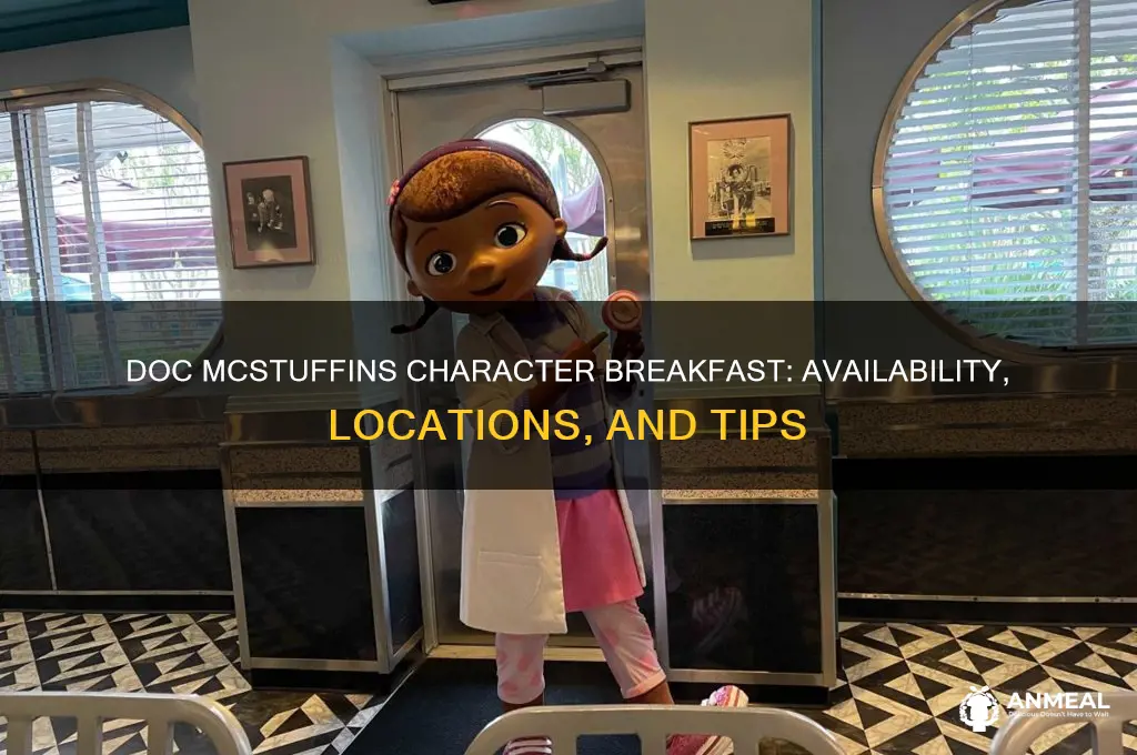 is doc mcstuffins at character breakfast