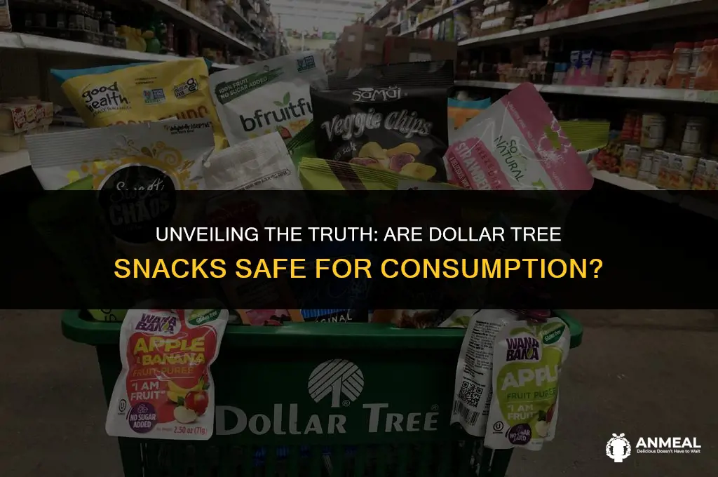 is dollar tree snacks safe to eat