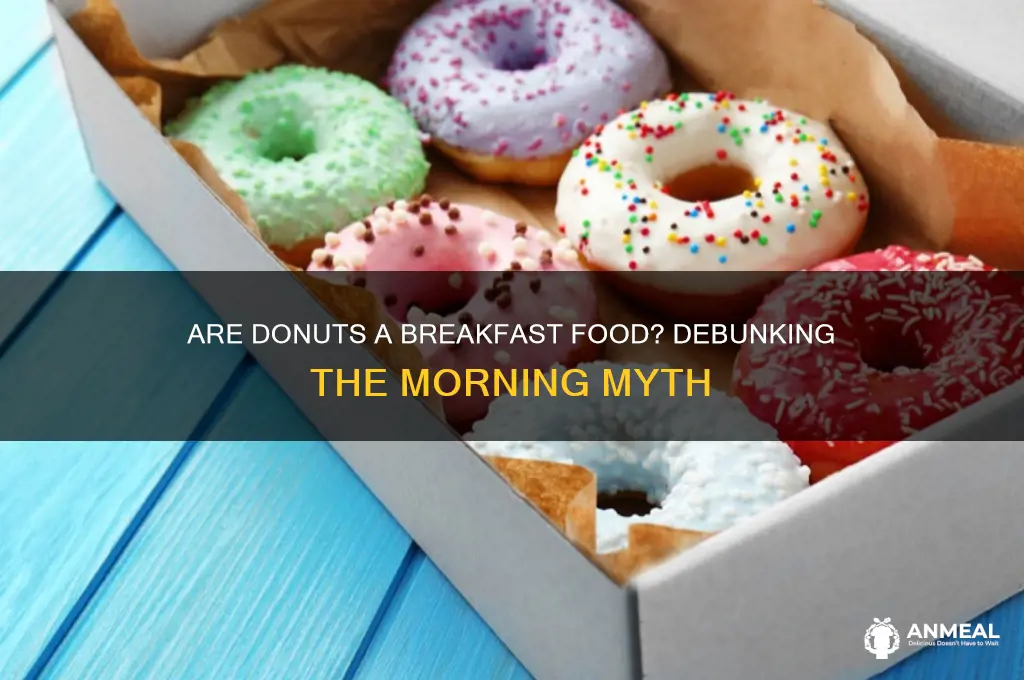 is donut a breakfast