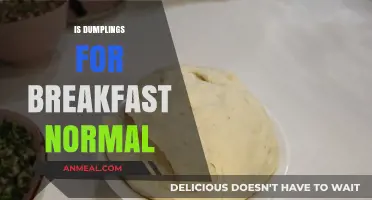 Are Dumplings a Normal Breakfast Choice? Exploring Global Morning Traditions