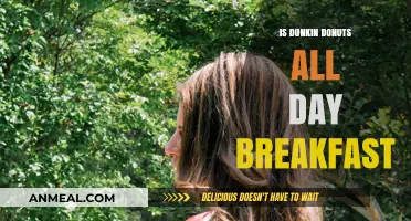 Does Dunkin' Donuts Serve Breakfast All Day? Your Morning Questions Answered