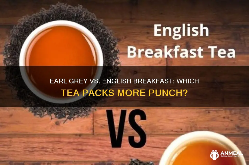 is earl grey stronger than english breakfast
