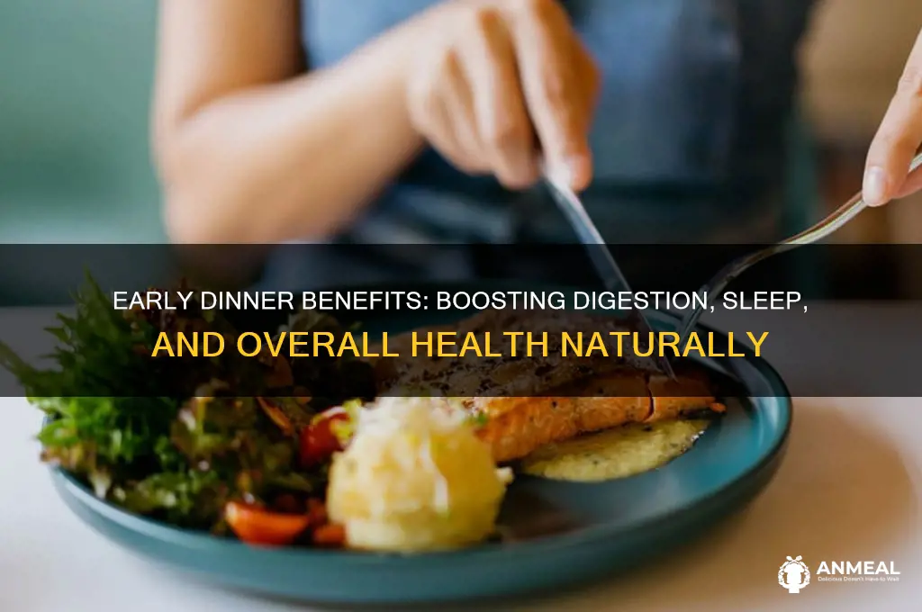is early dinner healthier