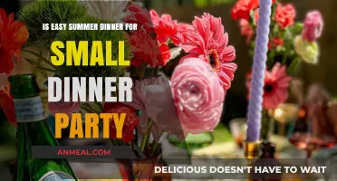 Effortless Summer Dinner Ideas for Intimate Gatherings with Friends