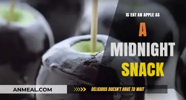 Crunching into Midnight: The Apple Snack Debate
