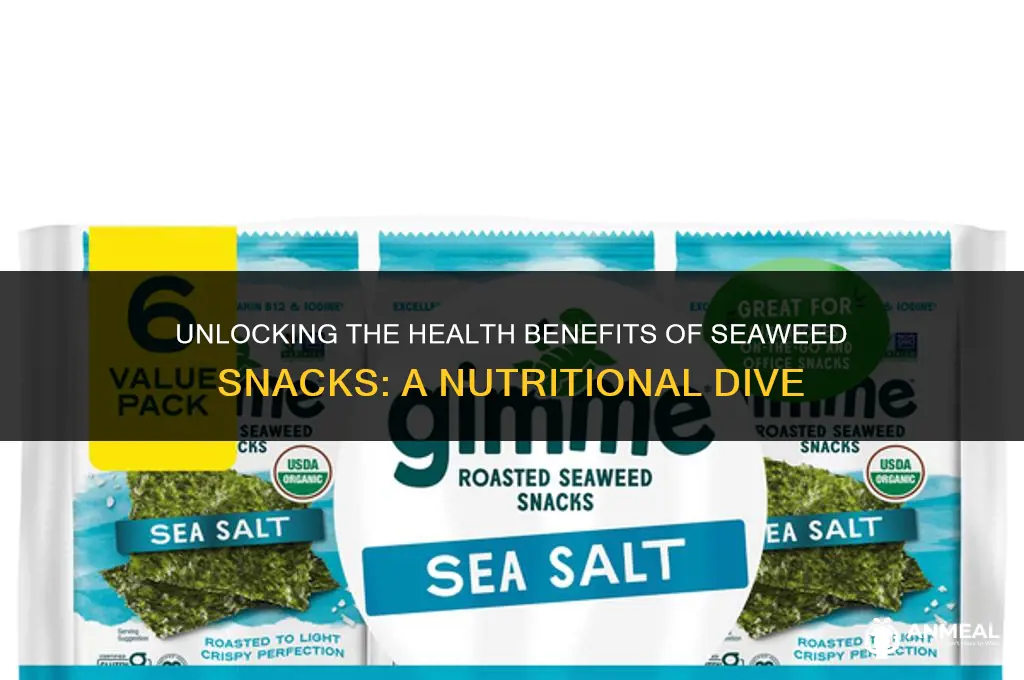 is eating seaweek snacks healthy
