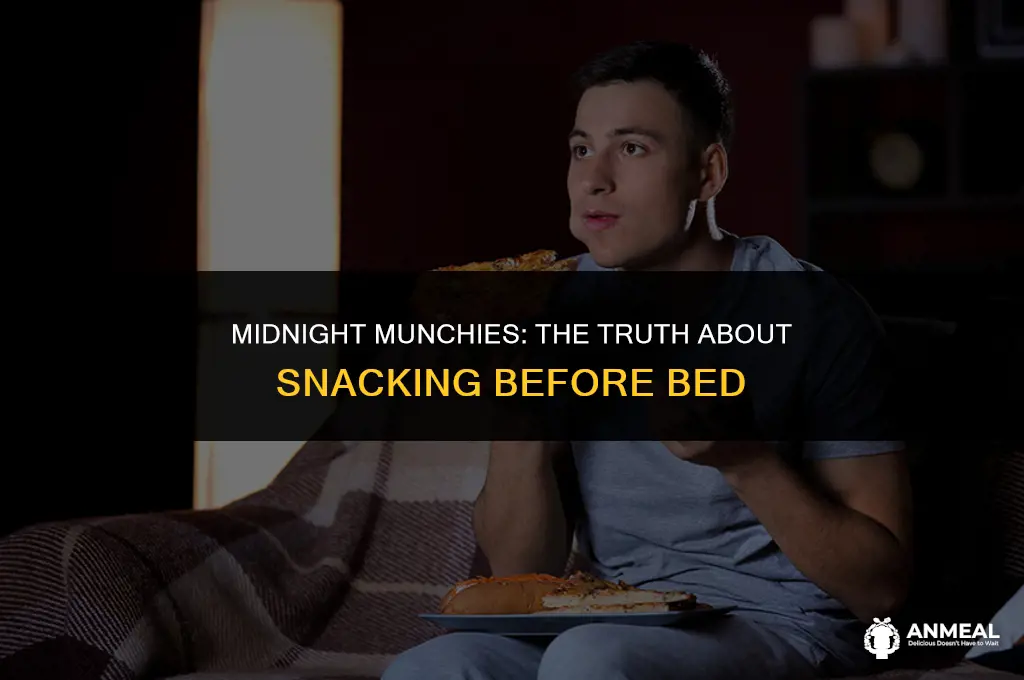 is eating snacks okay at night