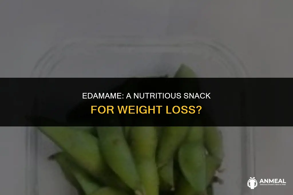 is edamame good for losing weight