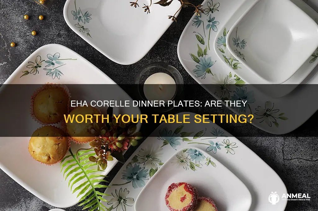 is eha corelle dinner plates