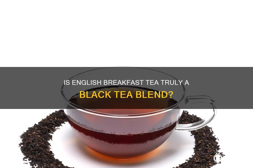 is english breakfast a black tea