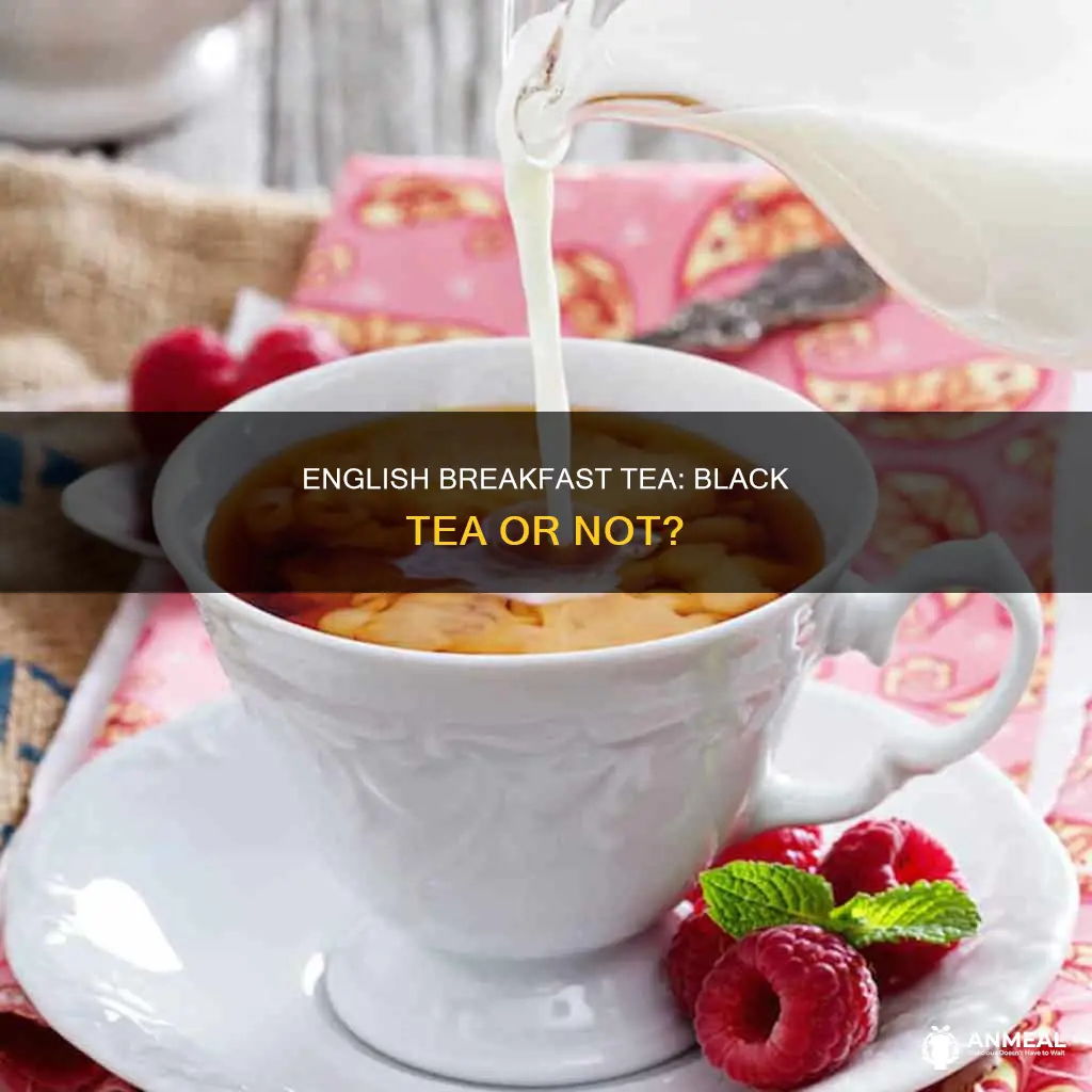 is english breakfast tea a black tea