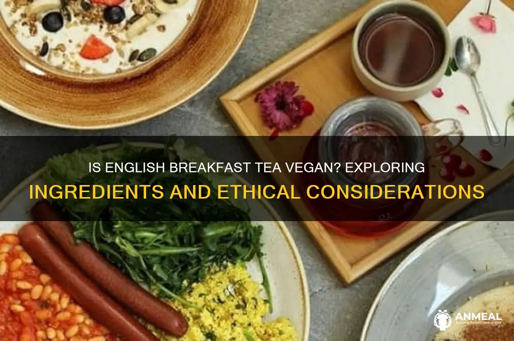 is english breakfast tea vegan