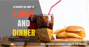 Entrees vs. Lunch & Dinner: Understanding Meal Differences and Similarities
