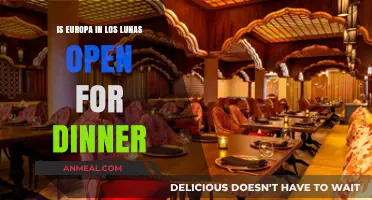 Europa Los Lunas Dinner Hours: Is It Open for Evening Dining?