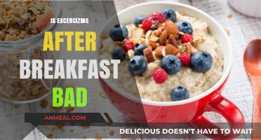 Is Post-Breakfast Exercise Bad? Unraveling the Morning Workout Myth