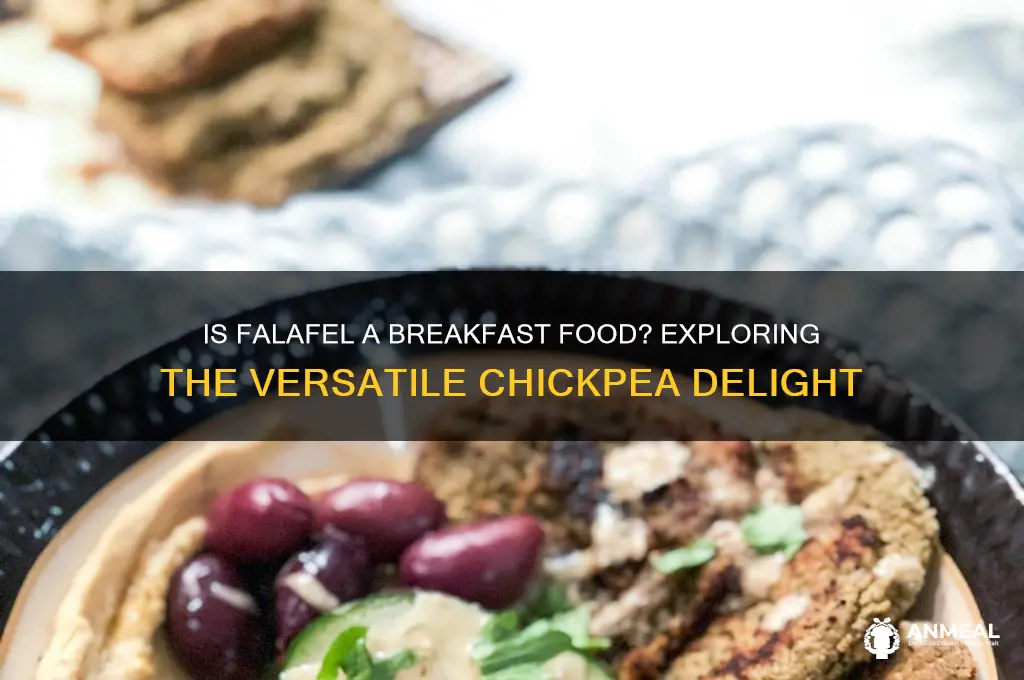 is falafel a breakfast food