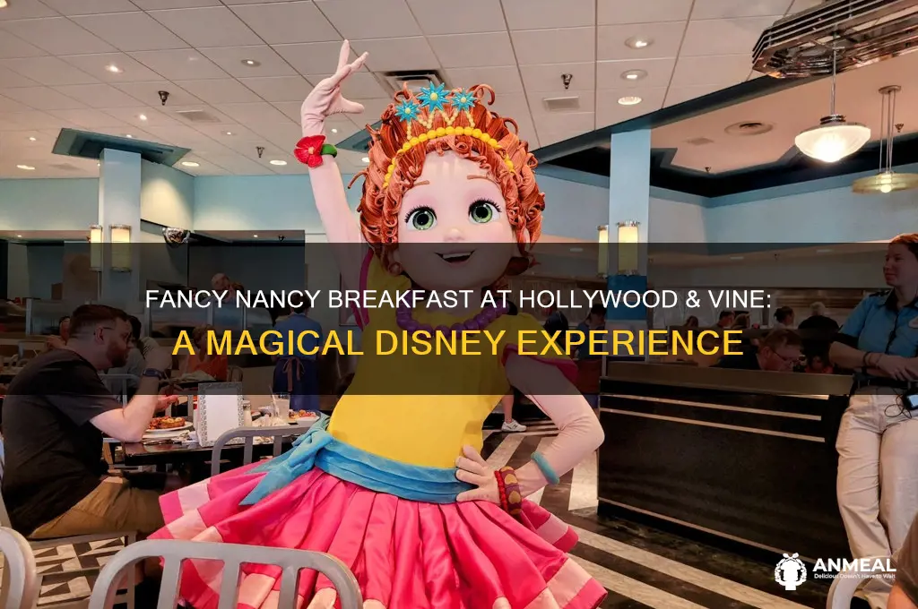 is fancy nancy at hollywood and vine breakfast