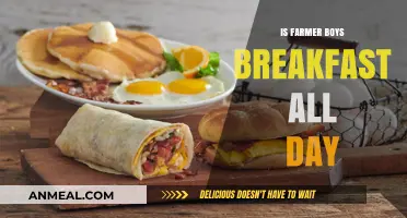 Does Farmer Boys Serve Breakfast All Day? Menu Hours Explained